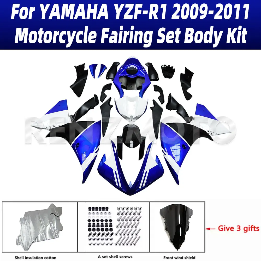 

Fit for Yamaha YZF-R1 2009-2011 Y1009-106a Frame Infill Panels Side Fairing Decorative Panel Motorcycle Accessories