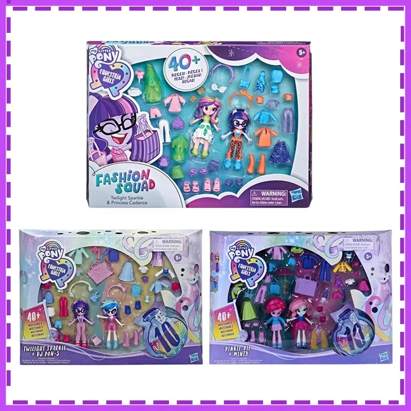 My Little Pony Twilight Rotterdam Anime Action Figure Modèle Jouets, Hasbro, Kle, Pinkie Pie, Cadeaux de Noël pour Enfants, Original, In Shelf