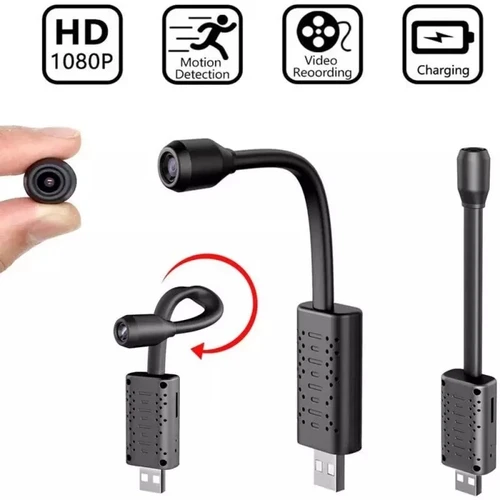Imagen 2 del producto Cámara V380 Pro USB, minicámara HD, grabadora de vídeo, Micro videocámara AI, detección de movimiento humano, almacenamiento en la nube, wifi