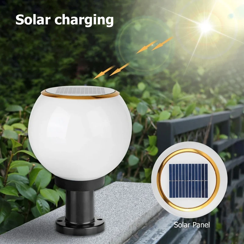 

Hot Sale Waterproof Solar LED Bollard Light Outdoor Garden Yard Lawn Pillar Lamp