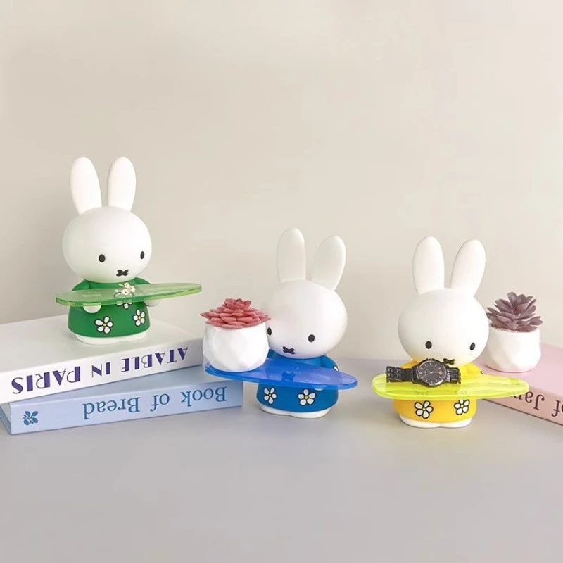 Miffy Rabbit Blind Box Tray, Genuine Trendy Figurine and Peripheral Toys, Cute and Creative Figurines and Ornaments