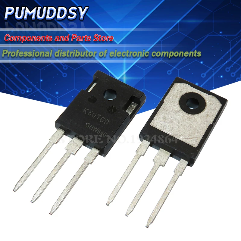 5PCS K50T60 IKW50N60T 50N60 TO-247 50A 600V IGBT transistor K75T60 IKW75N60T 75N60