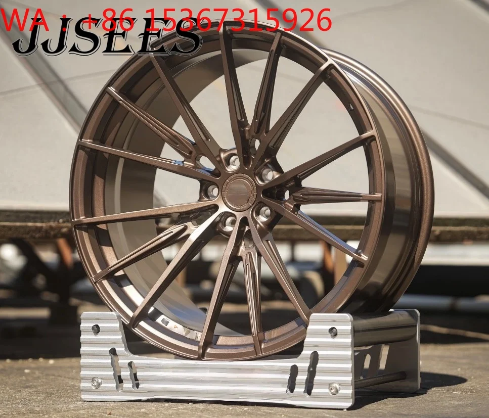 18-20 Inch Mesh Multi Spokes Deep Dish Lightweight Brushed Polished Custom Forged Wheel Rims 5X114.3 5X120 Modified Wheels