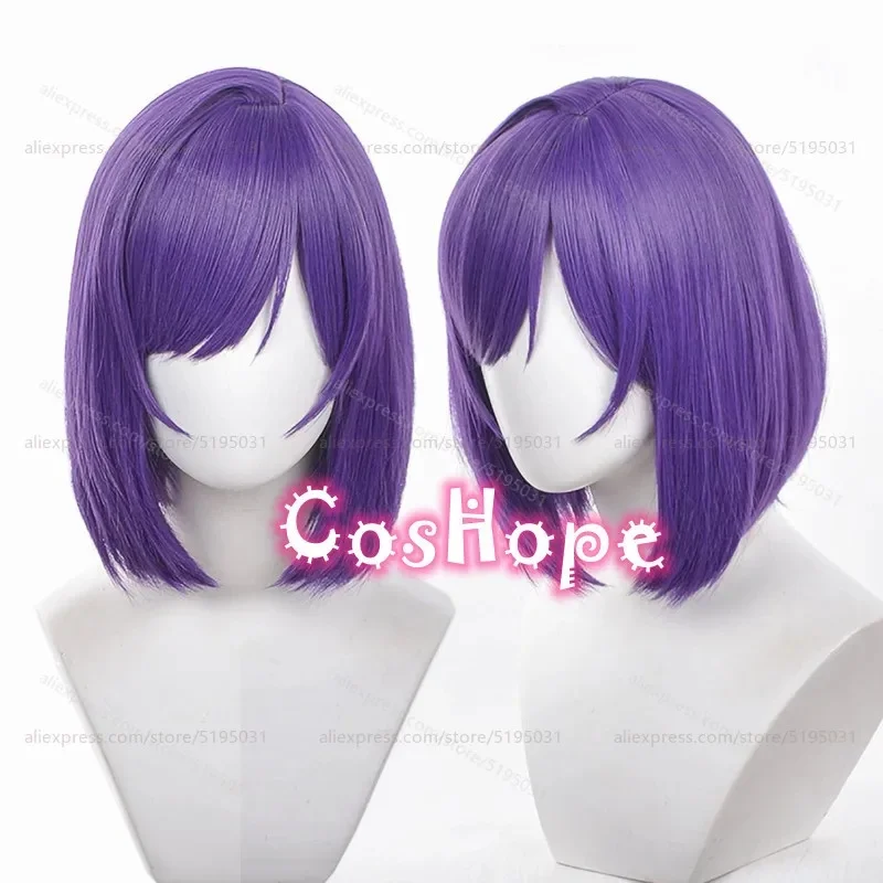 z;3,d'5,g\7/Reo Mikage Youth 30cm Short Hair Purple Wig Anime Cosplay Heat Resistant Synthetic W6,j.y'8 /c.