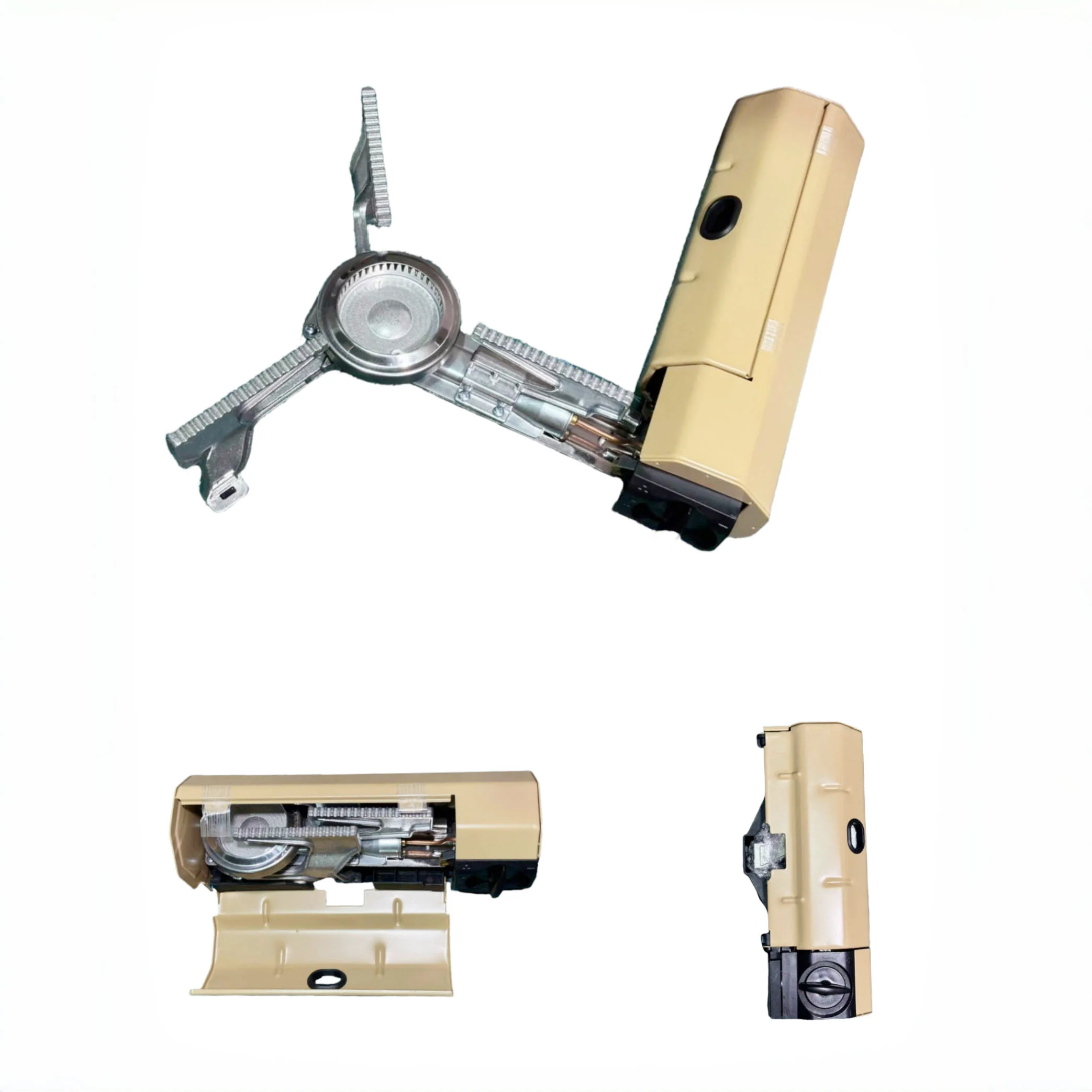 Outdoor Camping Picnic Portable Gas Stove Automatic Windproof Butane Camping Stove with Tote Bag Stock
