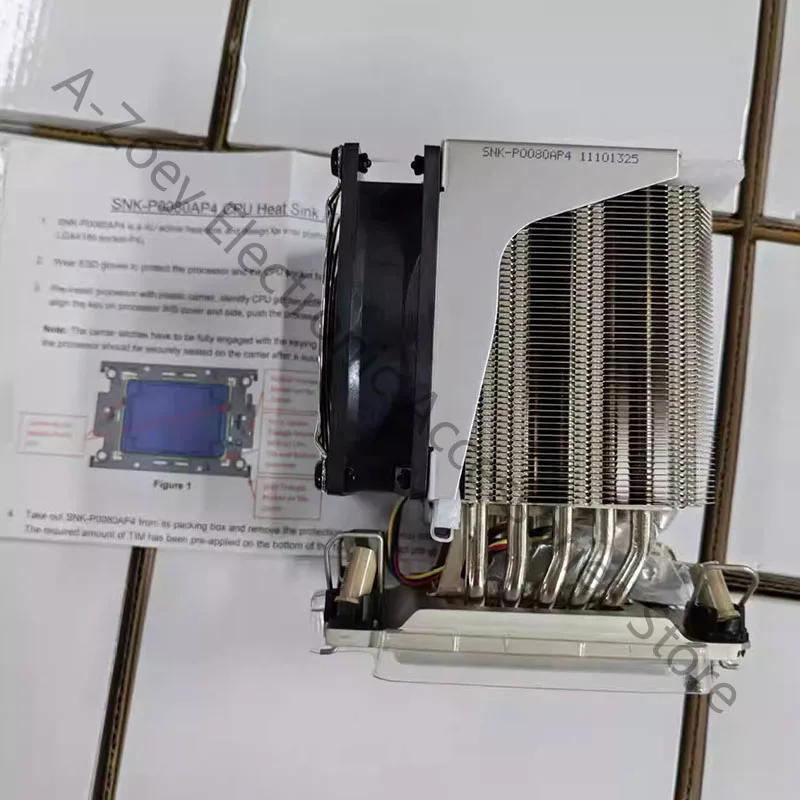 New Original SNK-P0080AP4 Heatsink LGA4189 4U Tower Active Cooling Supports Up to 270W CPU