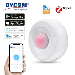 Zigbee PIR Motion Sensor Detector Smart Home Movement Sensor Ewelink APP Wireless Home Automation System Work with Alexa