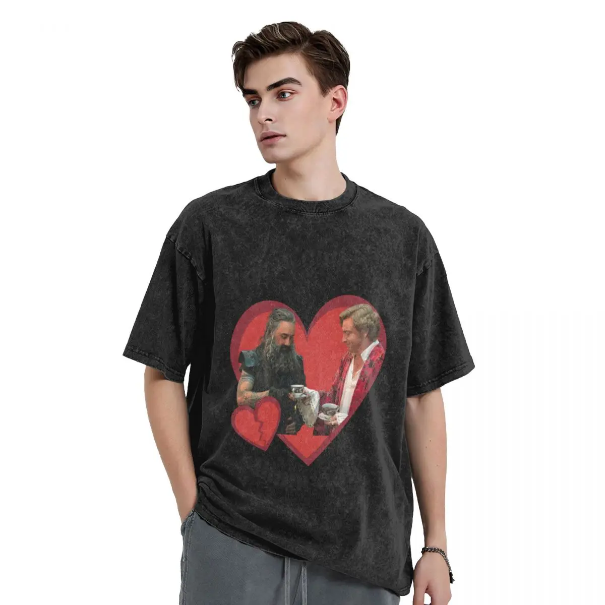 

Blackbonnet Divorce T-Shirt anime figures heavyweights t shirt men 100℅ cotton