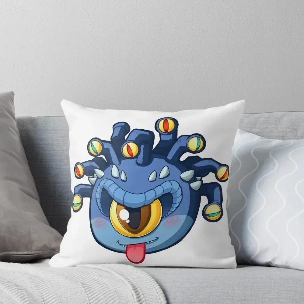 

Little Beholder - Cute D&D Adventures Throw Pillow Pillow Cover Sofa Decorative Covers New year pillow