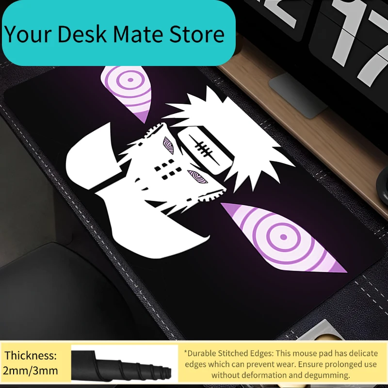

Коврик для мыши 90x40 см, резиновый коврик для стола с изображением Наруто, большой игровой коврик для геймеров, коврик для компьютерной клавиатуры, аксессуары для ПК, коврик для мыши с фиксированным краем