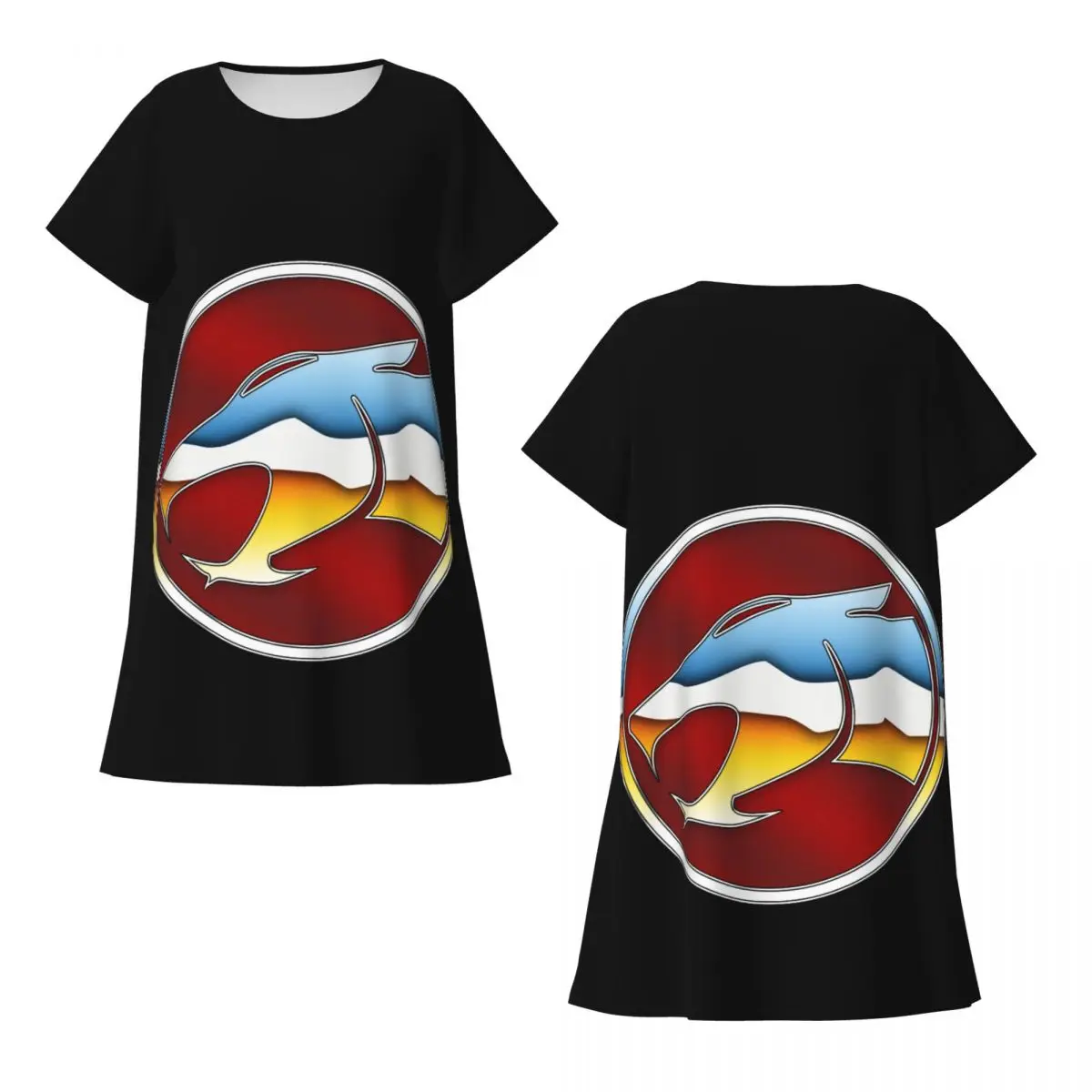 Camicie da notte personalizzate Thundercats Cartoon Anime per viaggi a dormire Abito da pigiama allentato Camicia da notte morbida Indumenti da notte