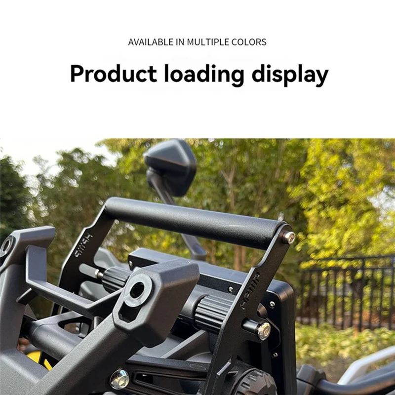 

Compact Motorcycle Navigation Bracket Navigation Bracket For ZONTES 368G Mobile Phone Mount Bracket