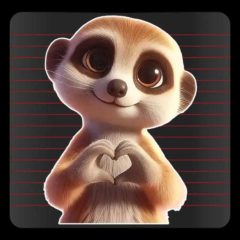 

Cute Red Cat Car Sticker Vinyl Decal Waterproof Rear Window Motorcycle Camper Bumper Truck Laptop Decoration SH1049