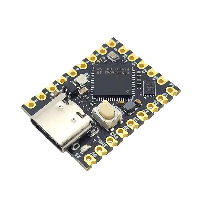 1-5PCS SuperMini RP2350 Zero Development Board for Raspberrypi Pico2 MCU Dual Core 150MHz 520KB SRAM 2MB Flash USB1.1 TYPE-C