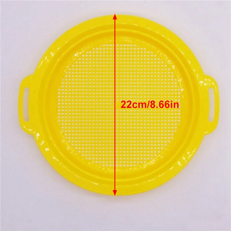 BEDW-20PCS arrêt tamis à sable pour plage de sable paquet de 20 rouge bleu jaune vert pour enfants enfants