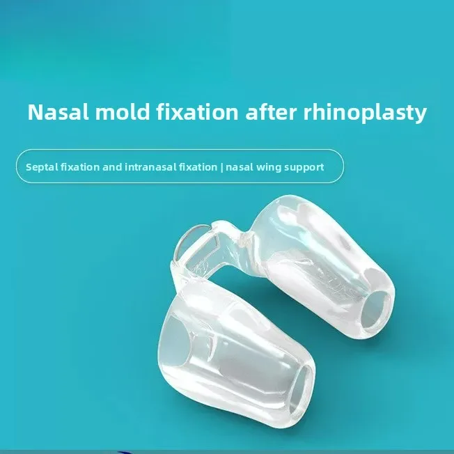 Set de Soporte Nasal de Silicona, Dilatador Nasal para Corrección de Septum, Ayuda Respiratoria Postoperatoria
