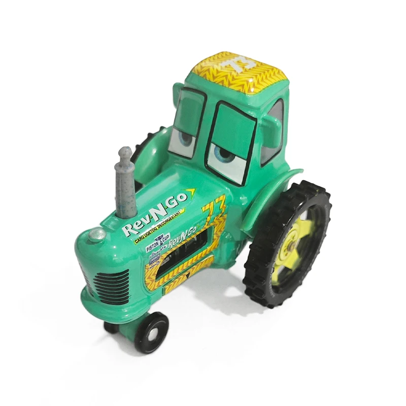 Disney Pixar Cars 1:55 Modeling Metal Children Toys Car Chewall Calf Tractor Alloy Racing Model Collectibles Kids Birthday Gifts