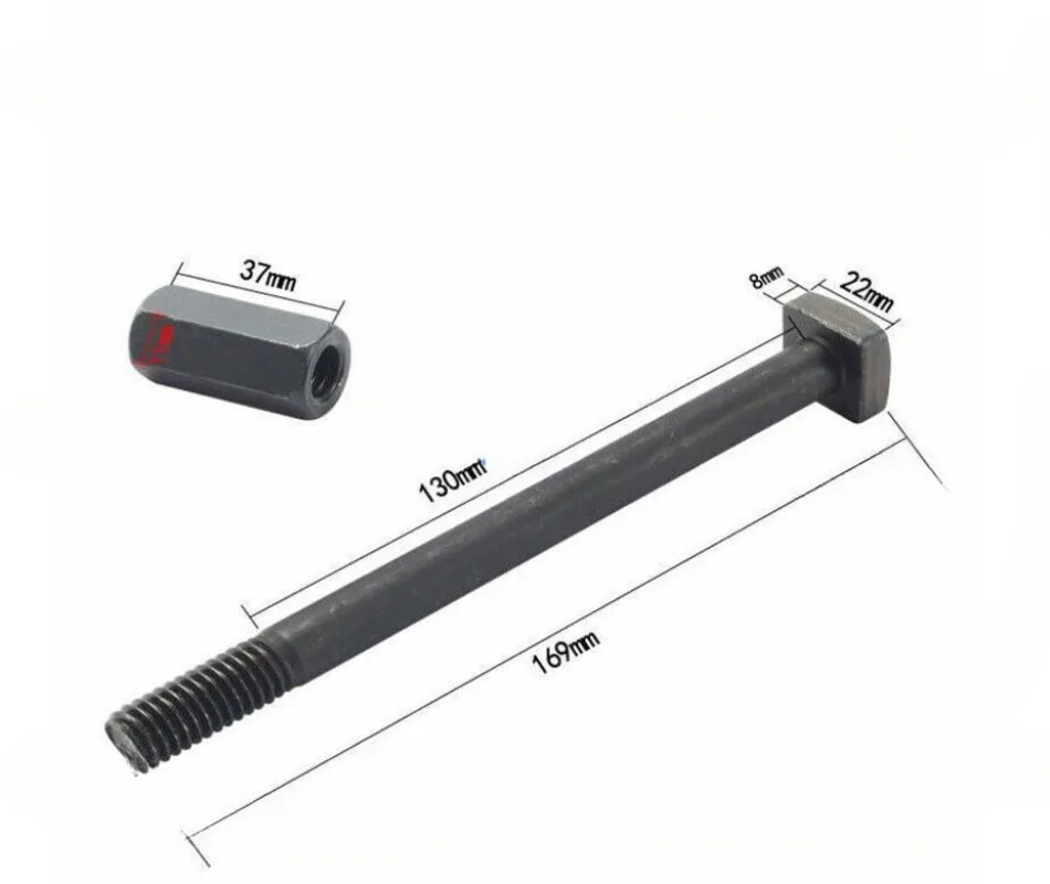 

Комплект Т-болтов для фрезерного станка с головкой J M1431