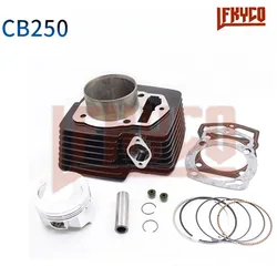 250CC Motorcycle Cylinder Kit for ZongShen 250 Honda CB250 250cc 69mm Piston Rings Tool Dirt Bike 4 Stroke Engine Spare Parts