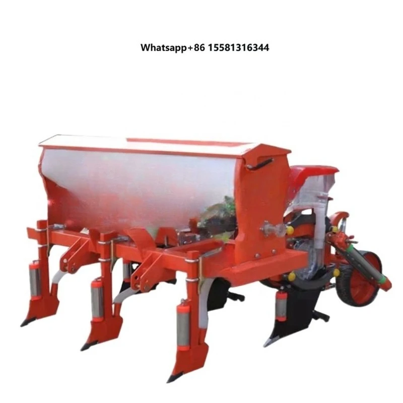 New Pneumatic Precision Tractor-pulled Planter Machine for Corn Soybean Peanut 6/8/12 Rows Seeders & Transplanters