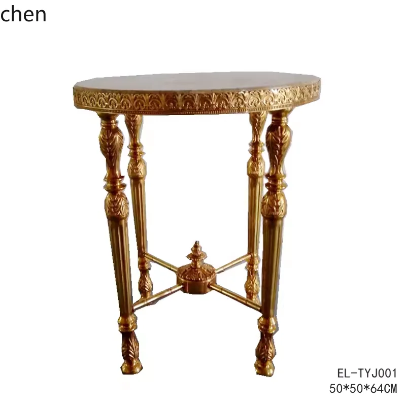 HT Barrett Furniture New All Copper Living Room Corner Marble European Decoration Luxury Corner