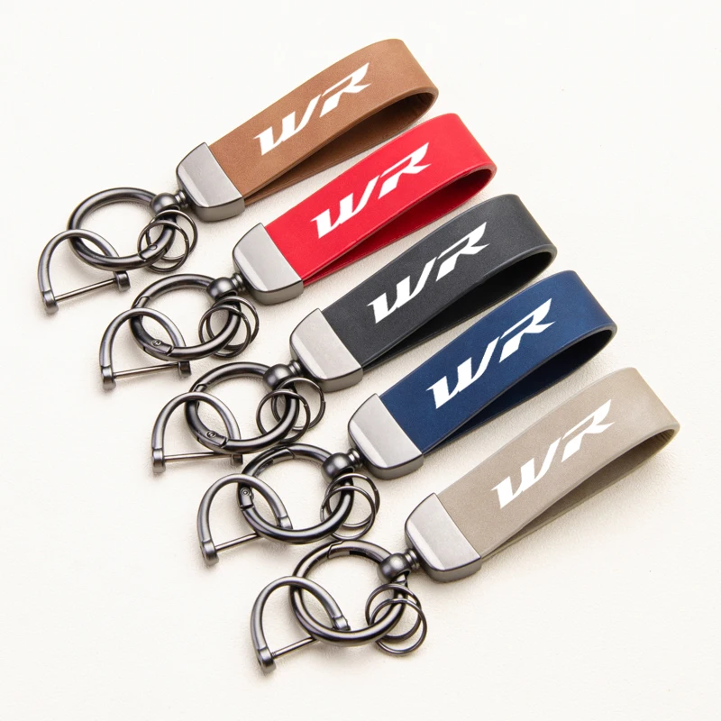 

Для Yamaha WR250F WR250R WR250X WR450F WR 250 450 250F 450F 250R 250X F R X фантастический кожаный металлический брелок