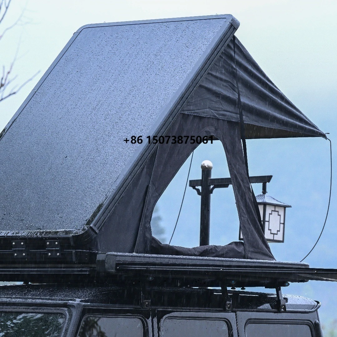 HW-001 KIMSEY Hardcase Rooftop Tent Suppliers Outdoor Camping Hard Shell Roof Top Tent 3-4 Person