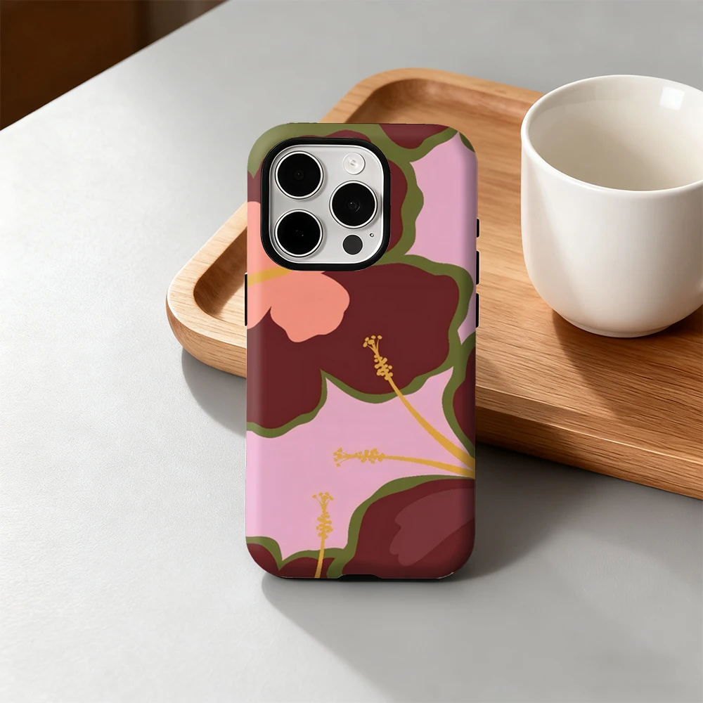 حافظة لهاتف آيفون 17 16 15 14 13 12 11 X XS XR XSMAX 7 8 Air Pro Max Plus غطاء خلفي فاخر بطبقة مزدوجة