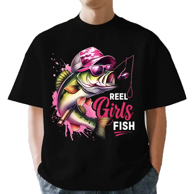 100% Cotton Short-Sleeved Unisex Top Funny Master Baiter Fishing Parody Harajuku T-Shirt Summer