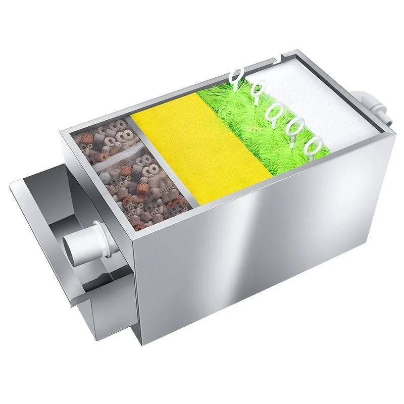 Large Filter Device High-quality Outdoor Fish Pond Filter Meshes Outdoor Koi Fish Pond Water Circulation System