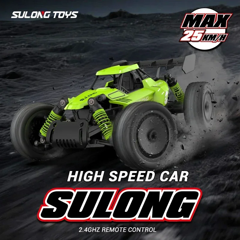 Sulong SL326 1:14 Scale Alloy RC Truck 4WD Desert Off-Road Short Course Remote Control Car for Boys Kids Toy