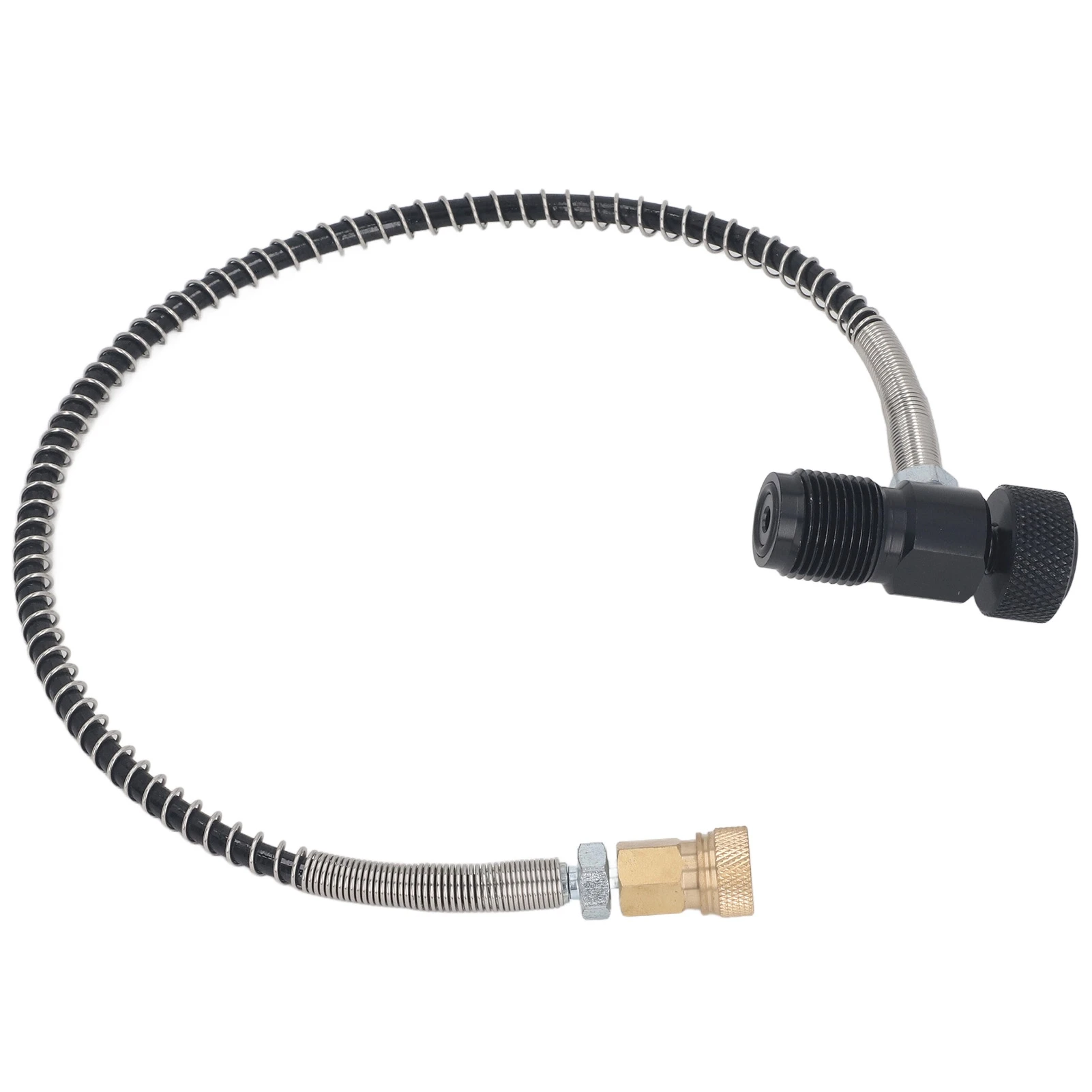 G5/8 Thread Quick Fill Adapter Filling Station Adapter Hose High Pressure Pneumatic Part for 6.8L CO HPA CO2 Tank