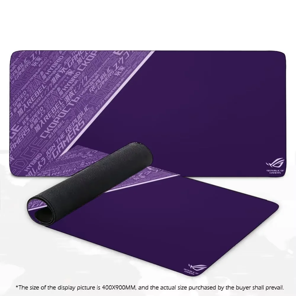 

E-sports Purple Mouse Pad Large Size Rubber Base Anti-slip PC Desk Accessories Mousepad for Office&Gamer Keyboard Mats Decor Mat