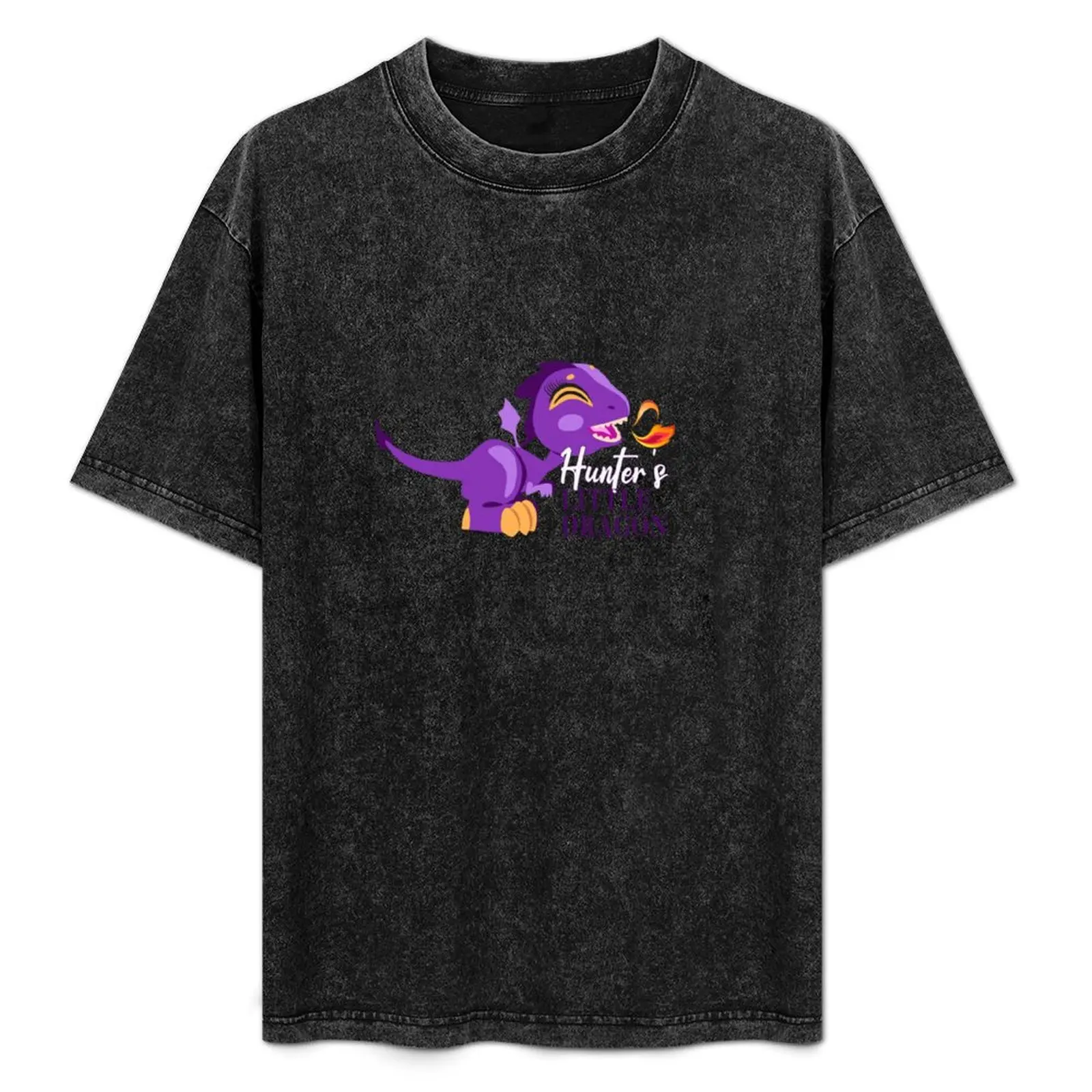 

Age of Ava - Hunter's Little Dragon T-Shirt Summer Print Short Sleeve Tee