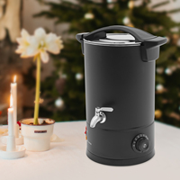 1800W Wax Melting Pot Electric Wax Melt Oven Fast Heating, 8L Capacity, 30-110°C Adjustable for Salon/Home Use