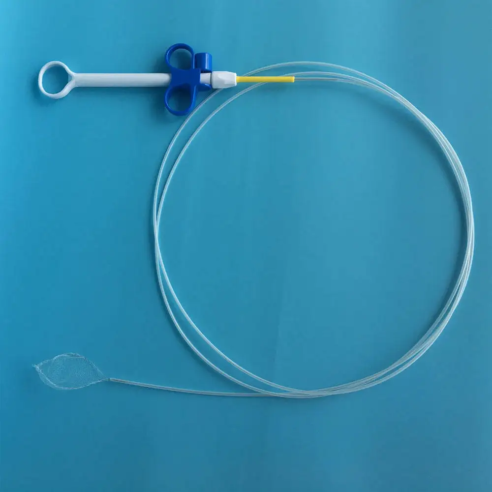 Disposable Endoscopic Foreign Body Forceps with Net,Endoscopy Net Bag for Gastroscopy and Colonoscopy