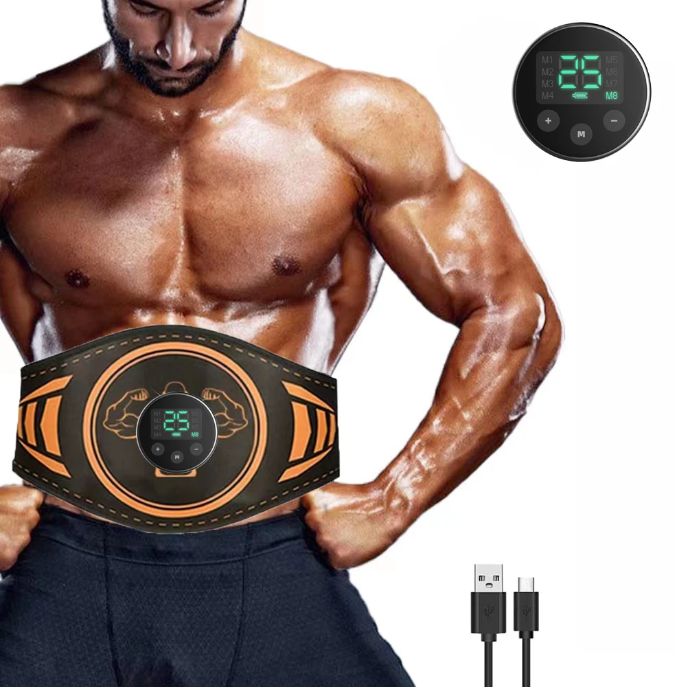 Estimulador muscular de instrutor abdominal elétrico, Smart EMS Fitness, Toner Slim, Toner Muscular, Produtos mais vendidos, 2023