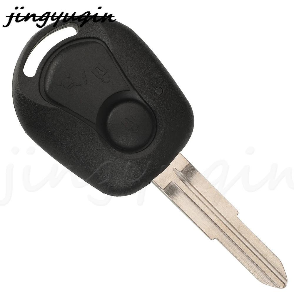 JYQ 2 pulsanti Remote Head Car Key 315Mhz 433.92Mhz 447 MHZ 4 d60 Chip per Ssangyong Actyon Kyron Actio Rexton Aoto Fob Control