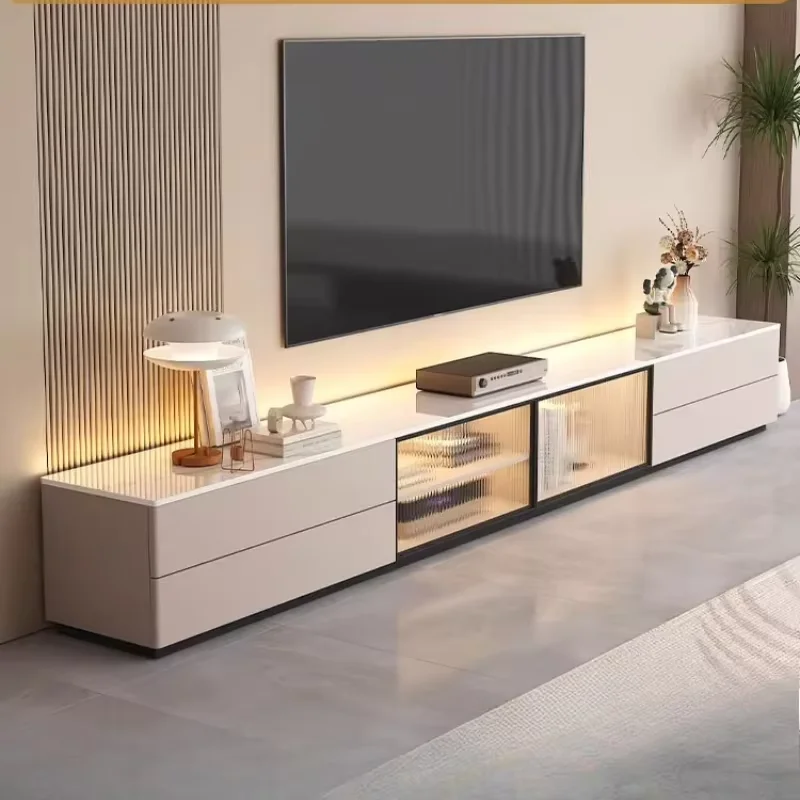 Universal Modern TV Stand Adjustable Big Luxury Legs TV Stand Modern Black Meuble Television Salon Farniture For Living Room
