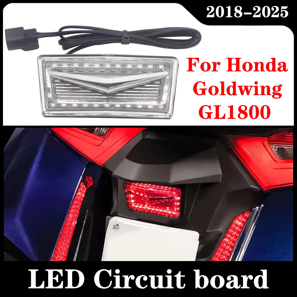 

NEW For Honda Goldwing GL1800 F6B 2018-2021 Motorcycle ABS Trunk Fender Led Reflctor Replacement Light GL 1800 Gold Wing 1800