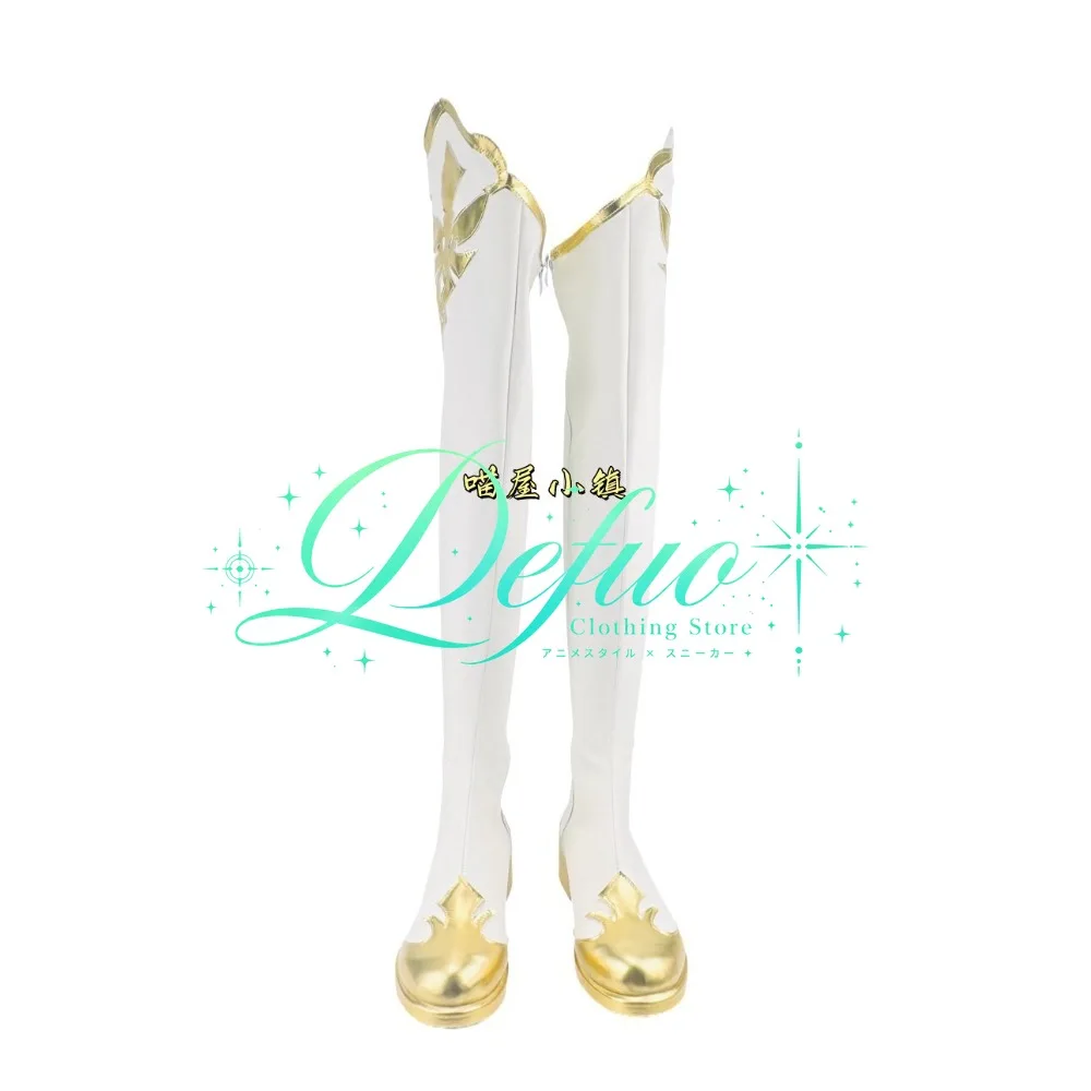 Genshin Impact Amber Role Playing Shoes Anime Game Customization Halloween Saint Extension Party Boots