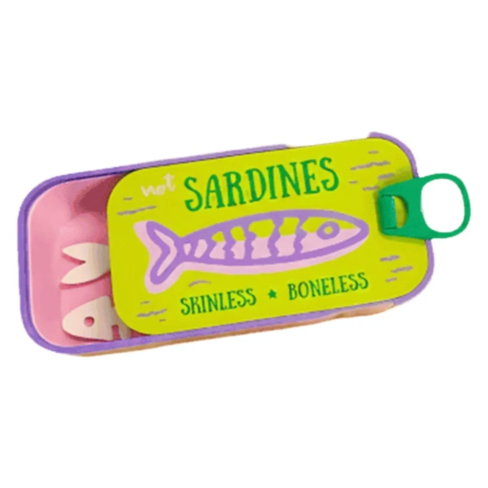3D Printed Sardine Tin Jewelry Box Durable Multi Functional Jewelry Display Organizer Creative Decorative