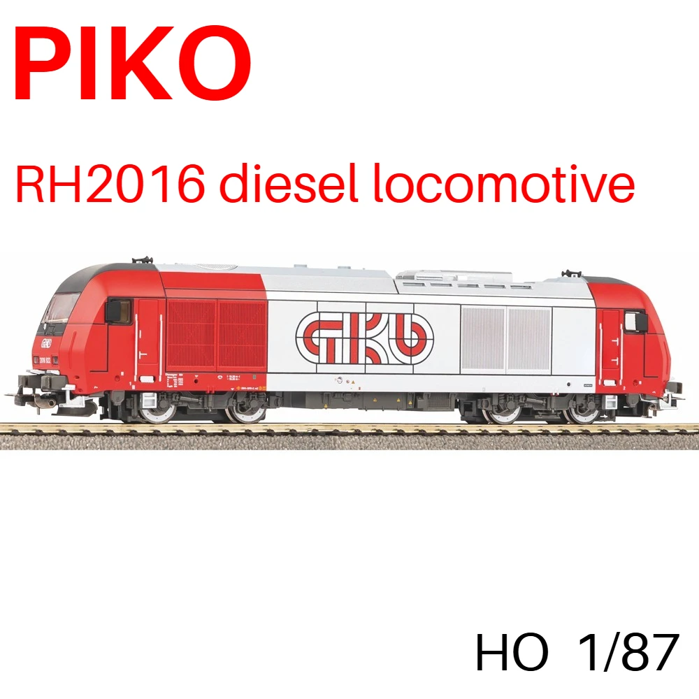 PIKO HO 1/87 Scale Model Train RH2016 Diesel Locomotive Beginner Level 57999 Realistic Painted Toy Train Boys Toy Gift
