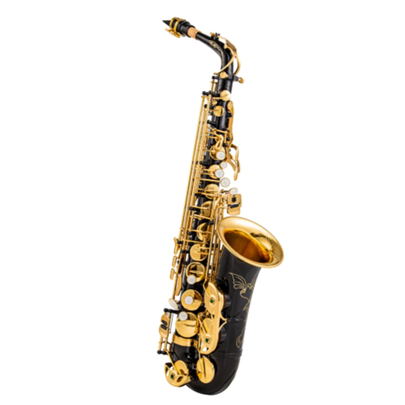 

eb brass Alto saxophone Beginner Student sax with Case, Mouthpiece, w/Case