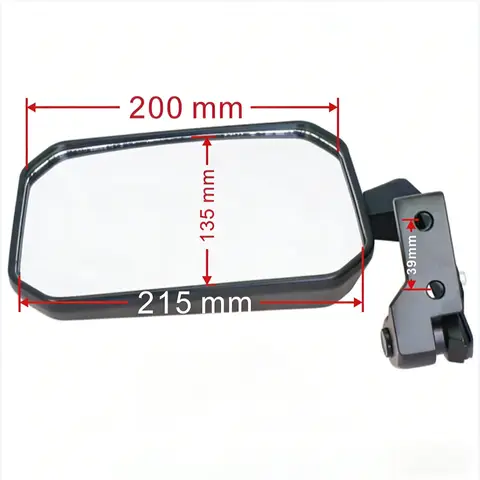 Four-wheel All-terrain Vehicle ATV UTV Left and Right Rearview Mirror Assembly Suitable for CF1000 Z1000 600