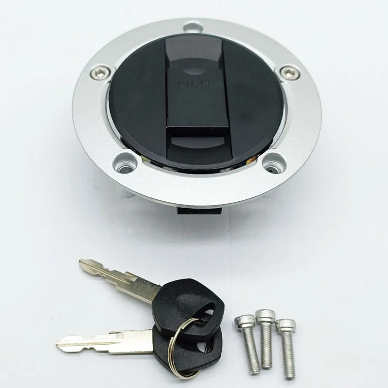 Fuel Gas Tank Cap Cover With Key For Suzuki GSF650 Bandit 650 2005-2012/GSX650 2008-2011/GSXR600 2004-2015/ GSXR1000 2003-2015