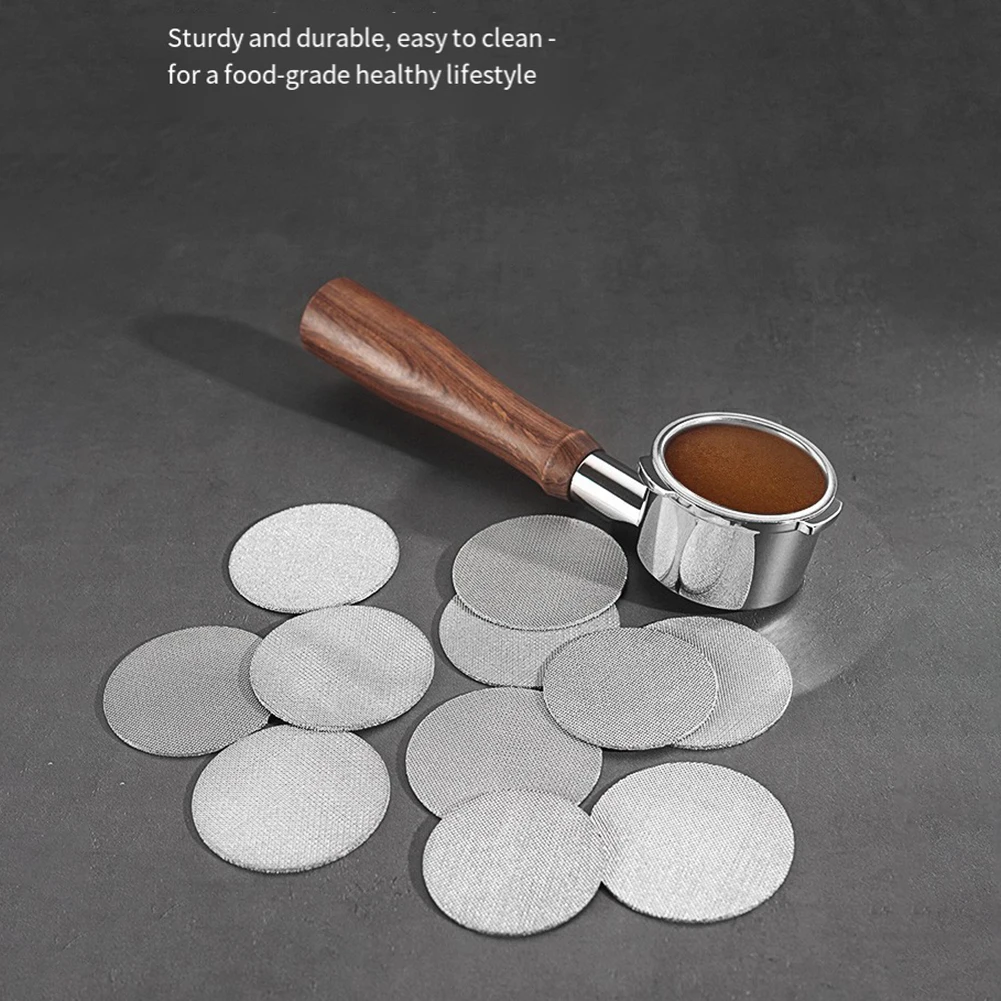 Making Espresso 51mm Espresso Strainer 1.7mm Thickness Easy To Clean Environmentally Friendly High Strength Filtration