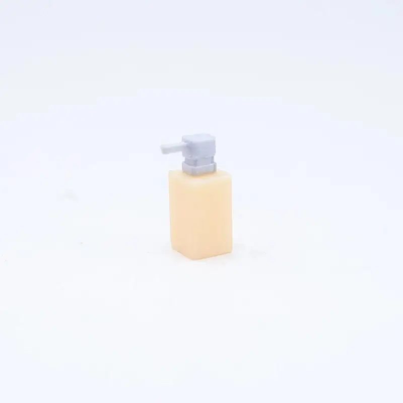 2 Pcs Dollhouse Mini Hand Soap Miniature Body Wash Model OB11 Doll Bathroom Accessory Miniature Washroom Scene Decor