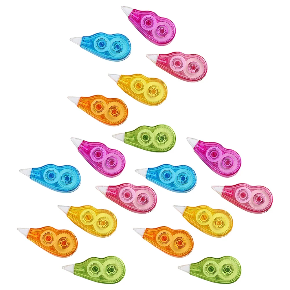 

18 Pcs Correction Belt Stationery Tape for School Stationary Gradient High Capacity Correcting Back to Supplies