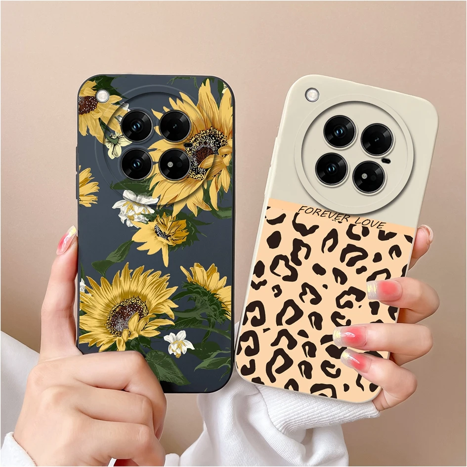 حافظة لهاتف انفينيكس زيرو 40 5 جرام X6861 حافظة جديدة عصرية بطباعة الفهد ناعمة ونحيفة من السيليكون السائل لهاتف انفينيكس زيرو 40 4 جرام فوندا